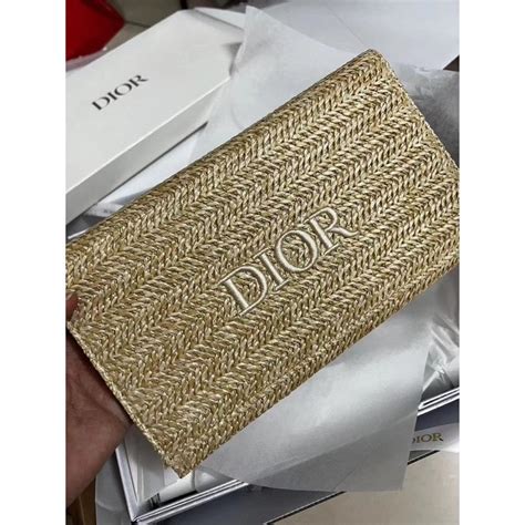 dior logo clutch|free Dior clutch.